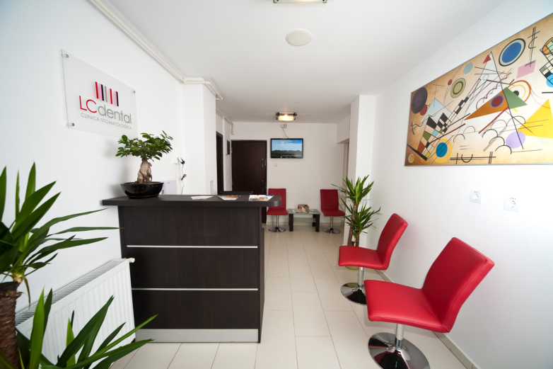 Sala de intrare in Clinica LCdental